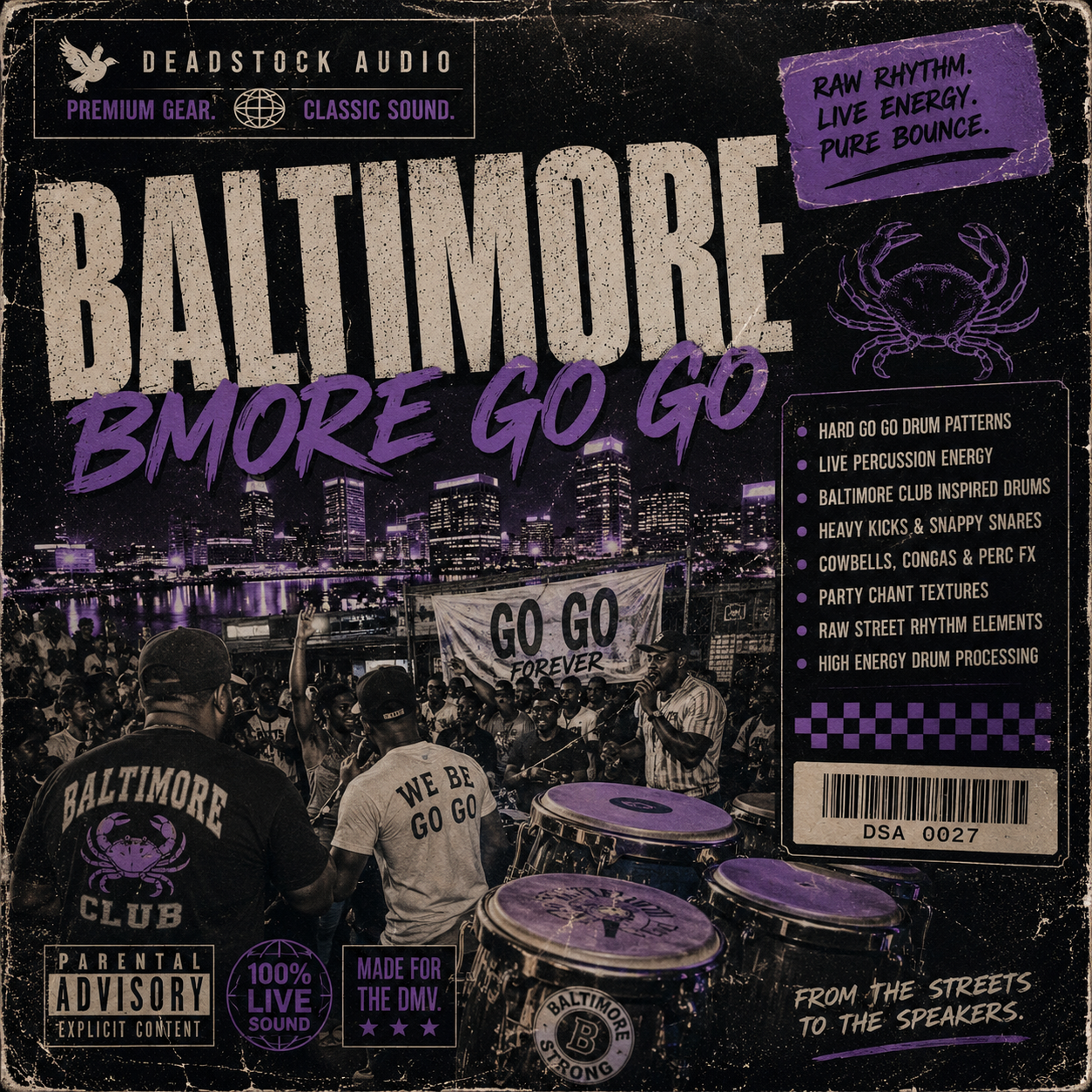 Baltimore Bmore Go Go Collection Vol 1